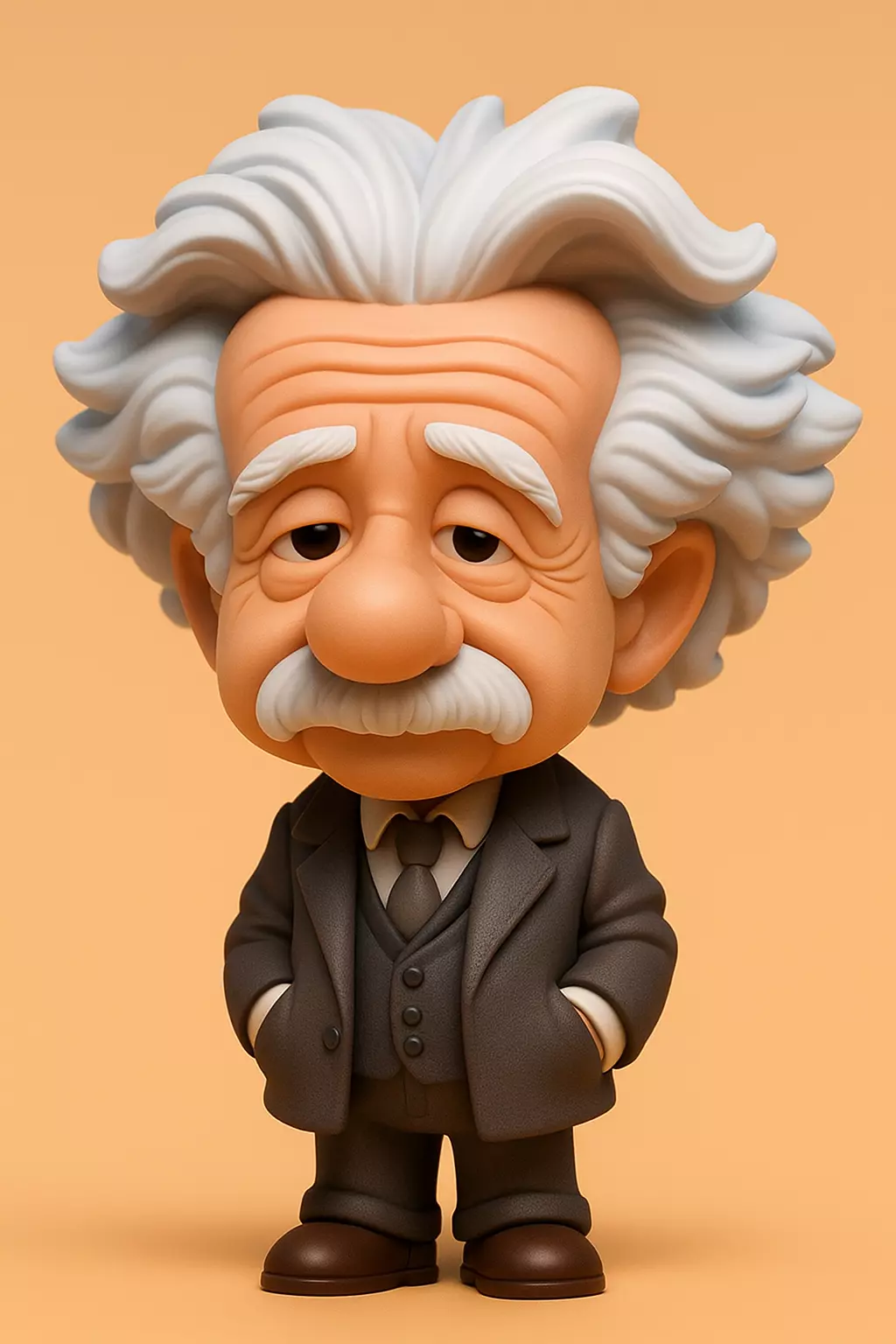Albert Einstein 3d Model 3D print model_0