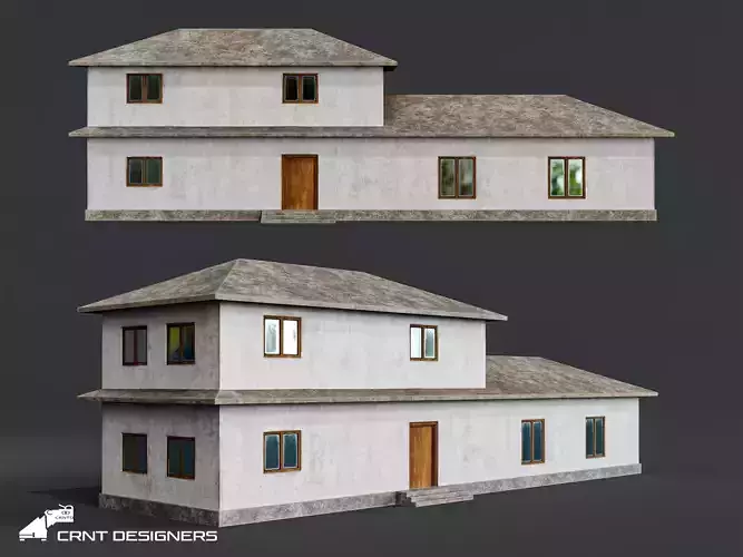 Two-Story Indian House