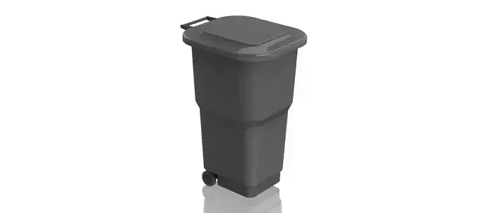 Wheelie Bin with lid