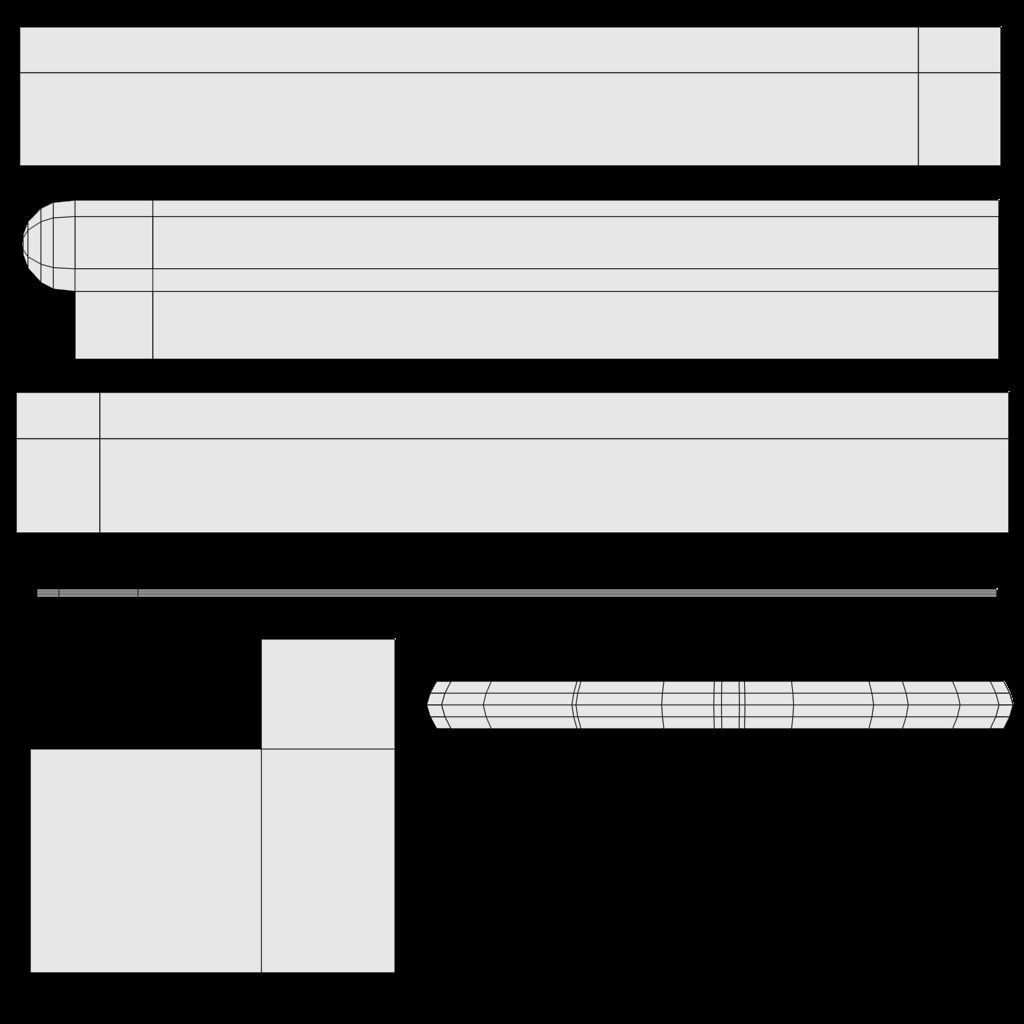 simple Bar -game ready Free low-poly 3D model_1