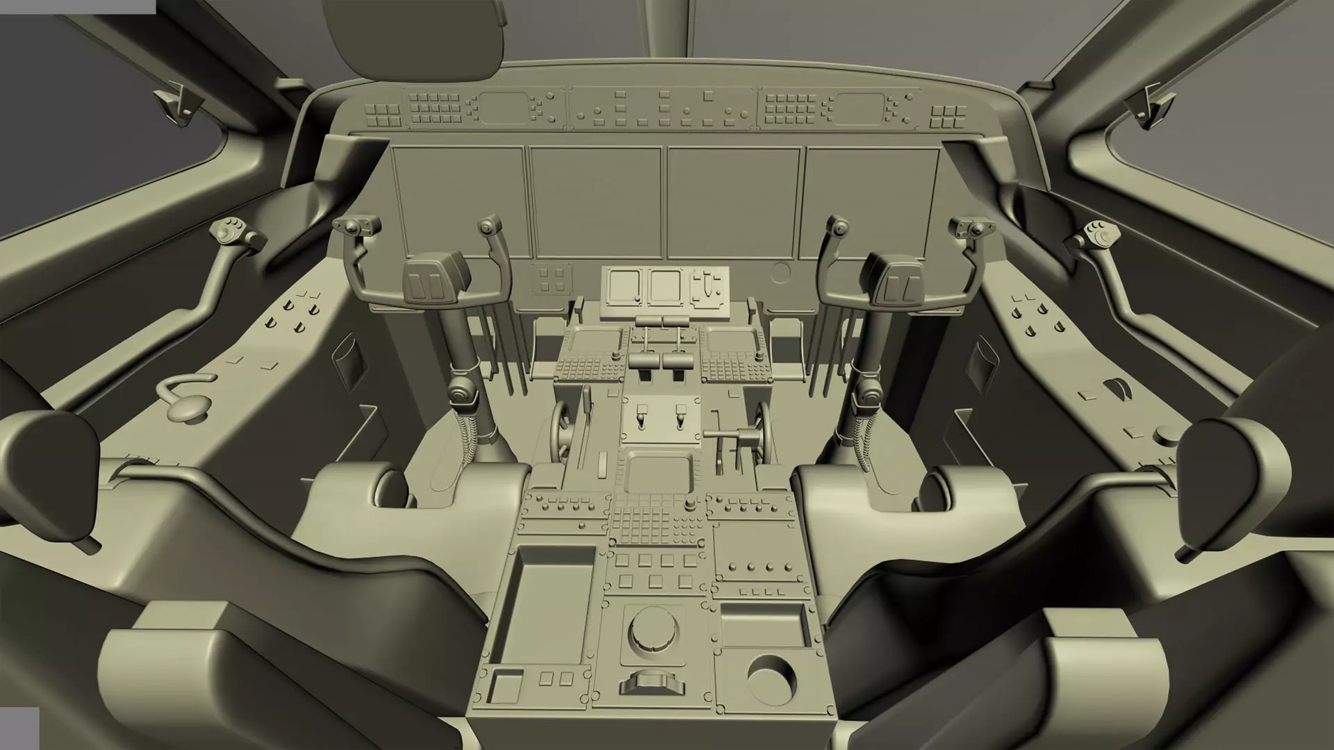 Private Jet Generic v2 3D model_57