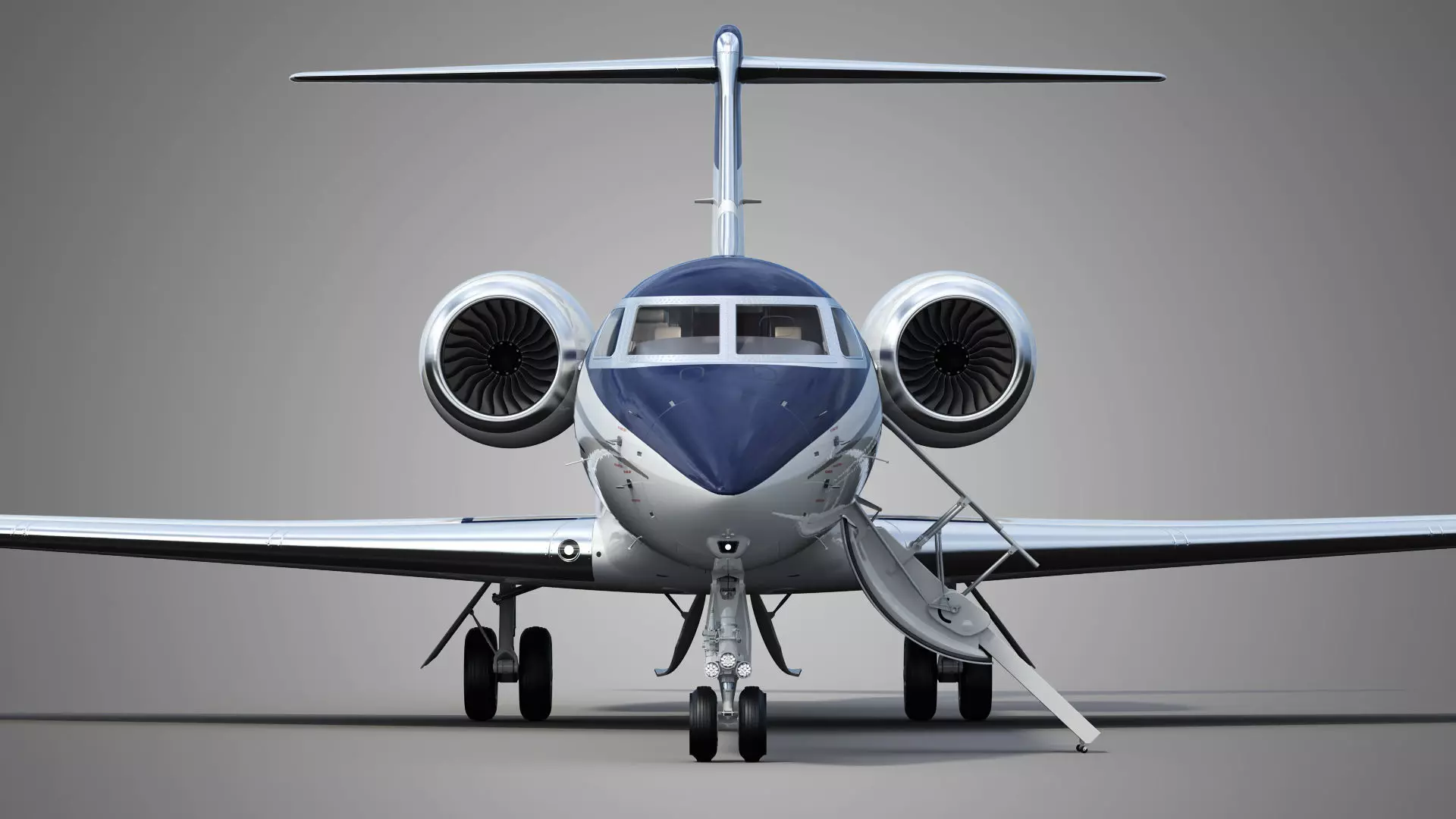 Private Jet Generic v2 3D model_17