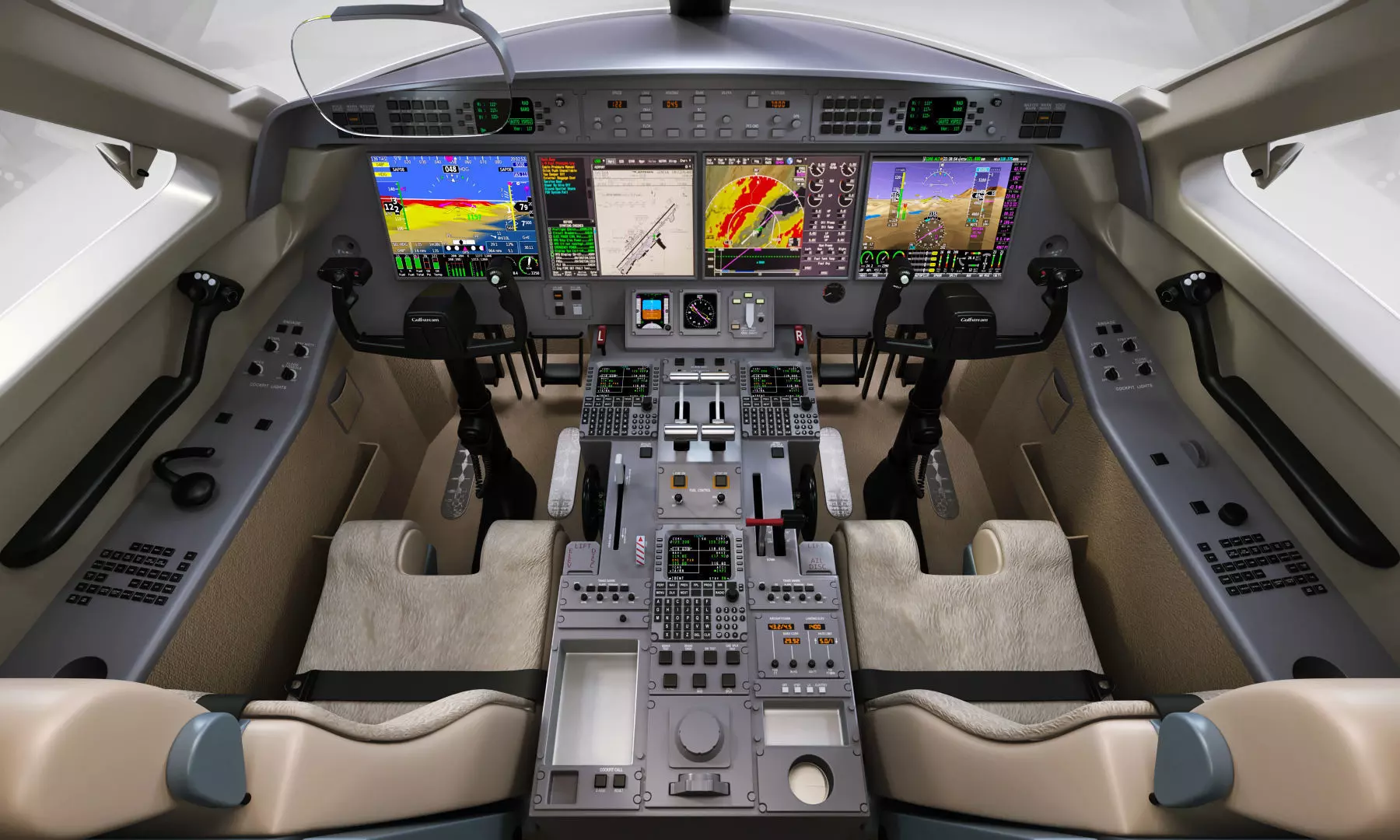 Private Jet Generic v2 3D model_41