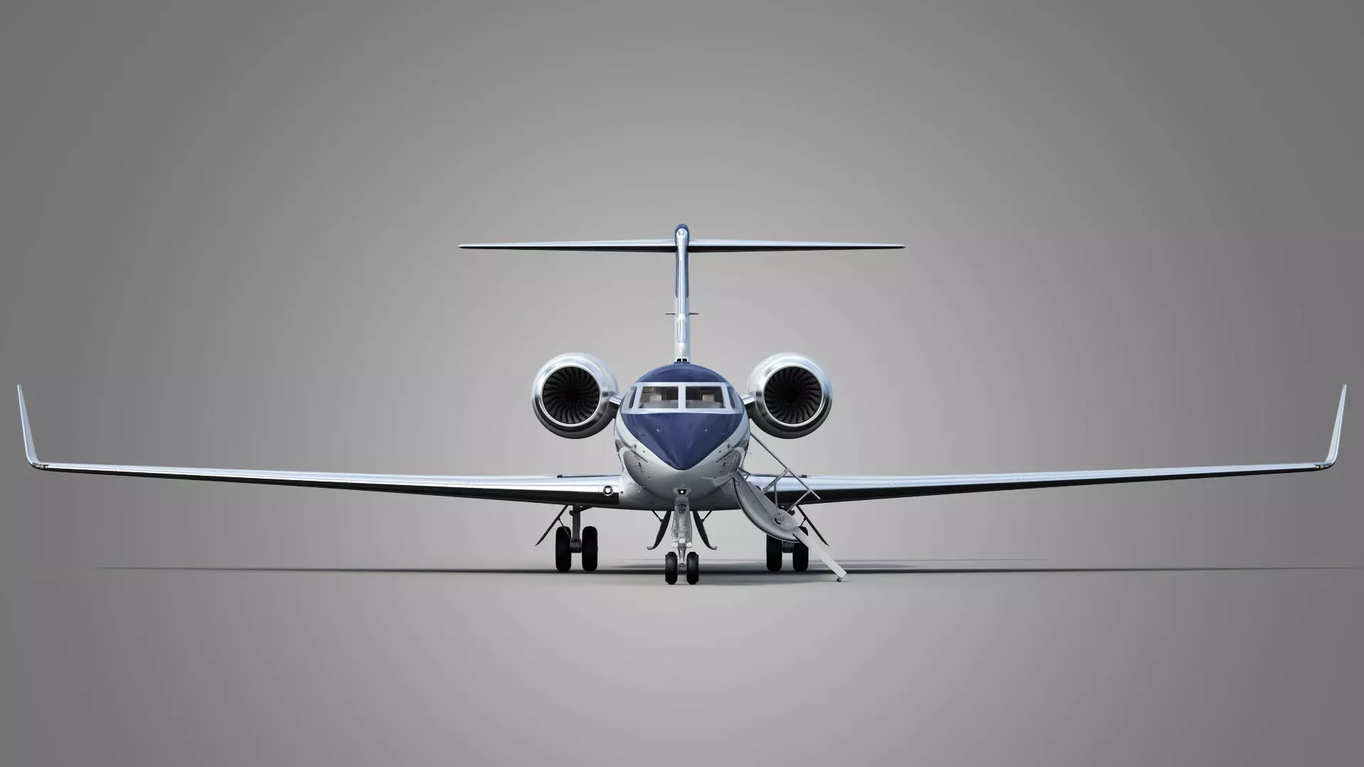 Private Jet Generic v2 3D model_18