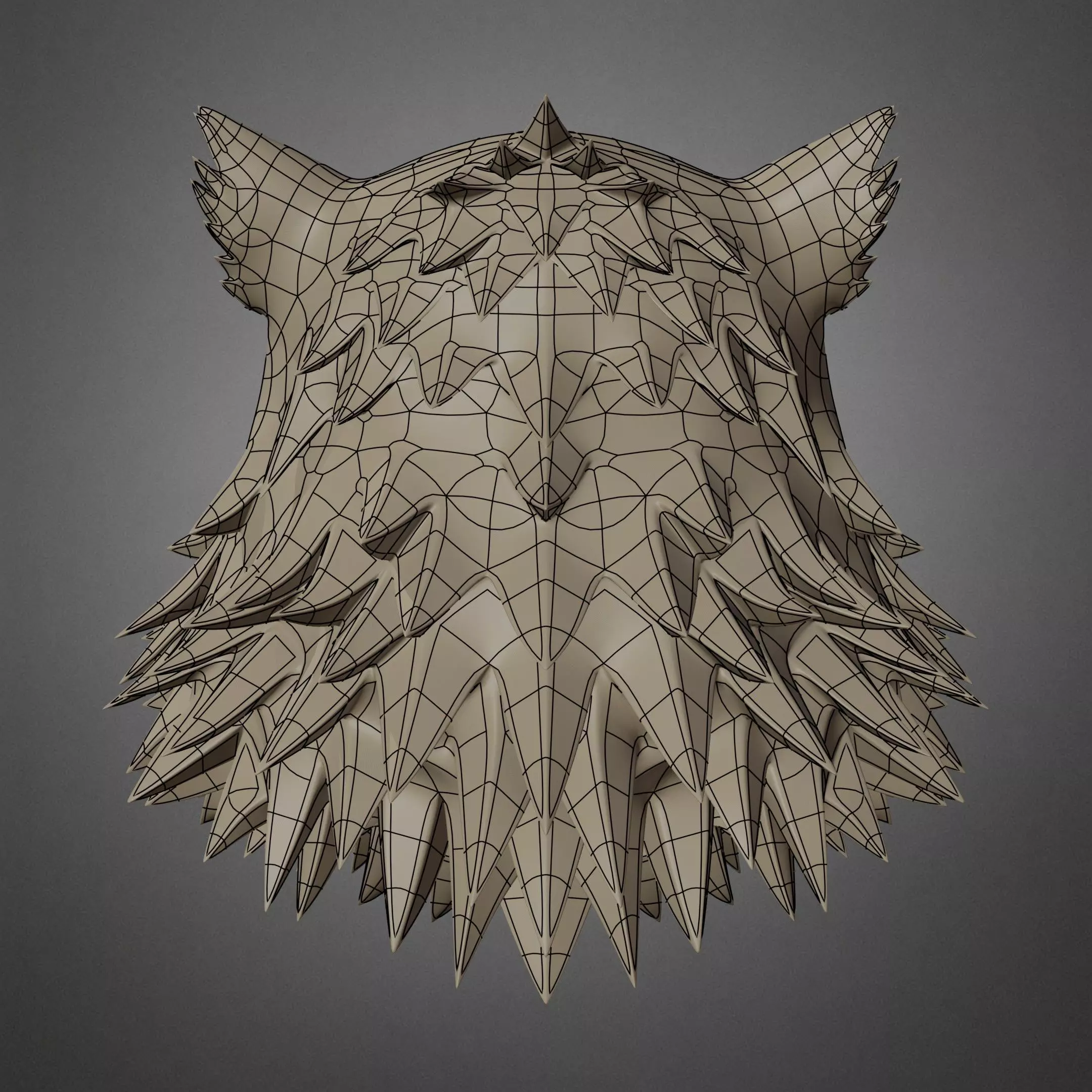 Demon Slayer Inosuke Hashibira Boar Mask for Cosplay 3D print model_17