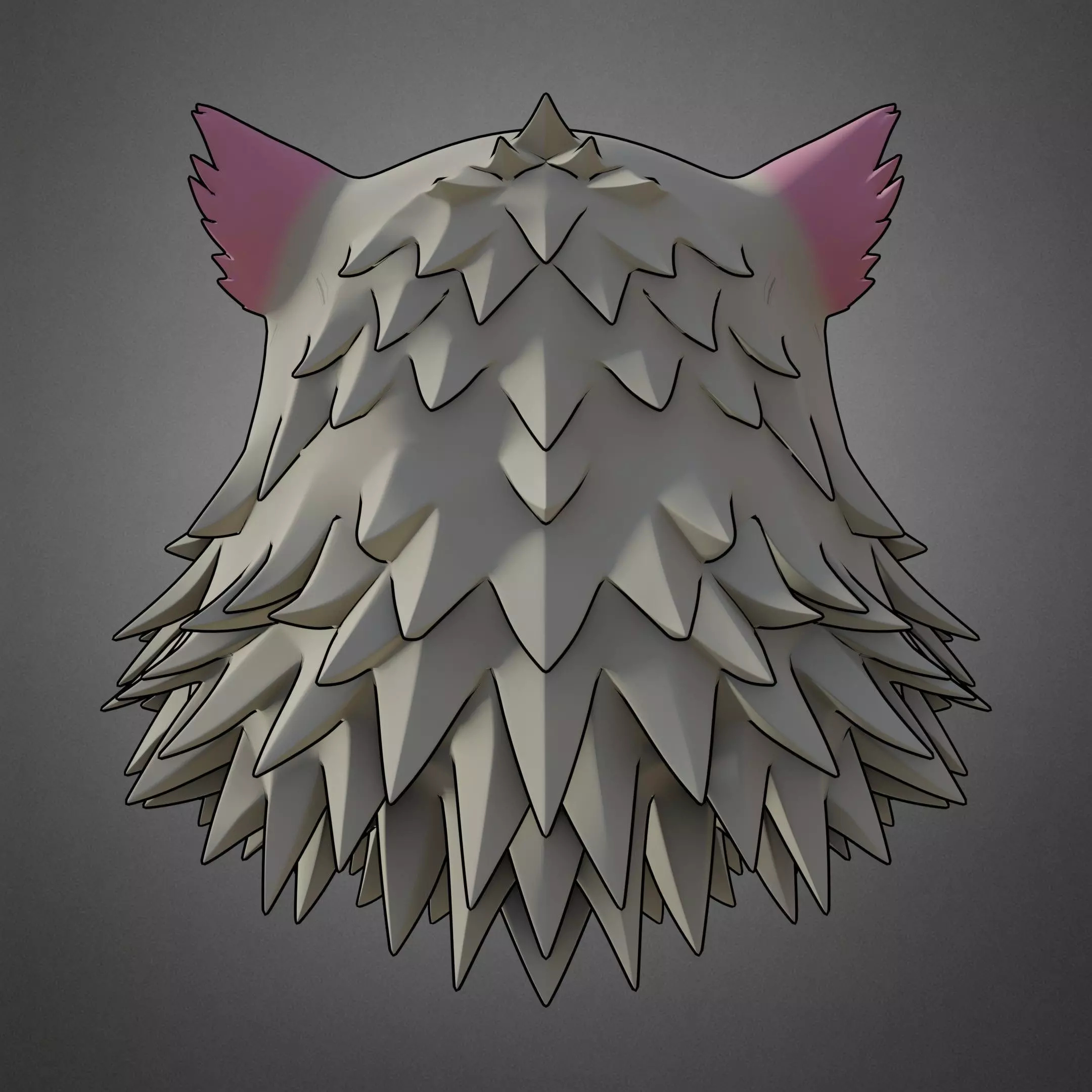 Demon Slayer Inosuke Hashibira Boar Mask for Cosplay 3D print model_15