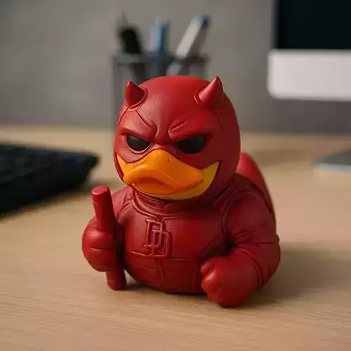 Rubber Duck - Daredevil - Born Again - 3D print