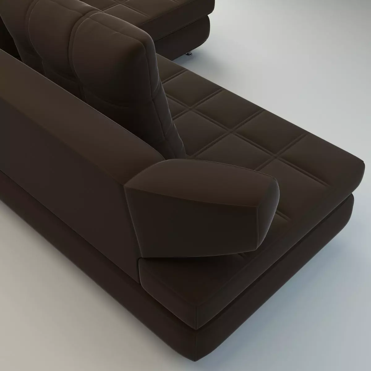 Modern Corner Sectional Sofa Nikol 3D model_4