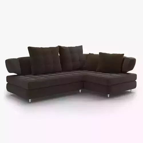 Modern Corner Sectional Sofa Nikol 3D model