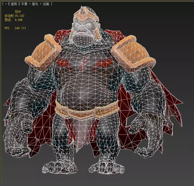  Gorrila Grodd Low-poly 3D model_18