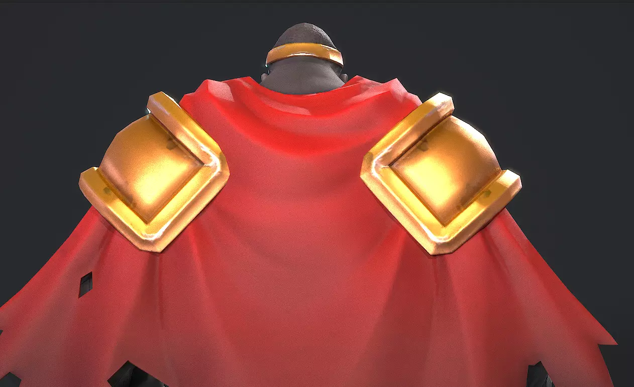  Gorrila Grodd Low-poly 3D model_13