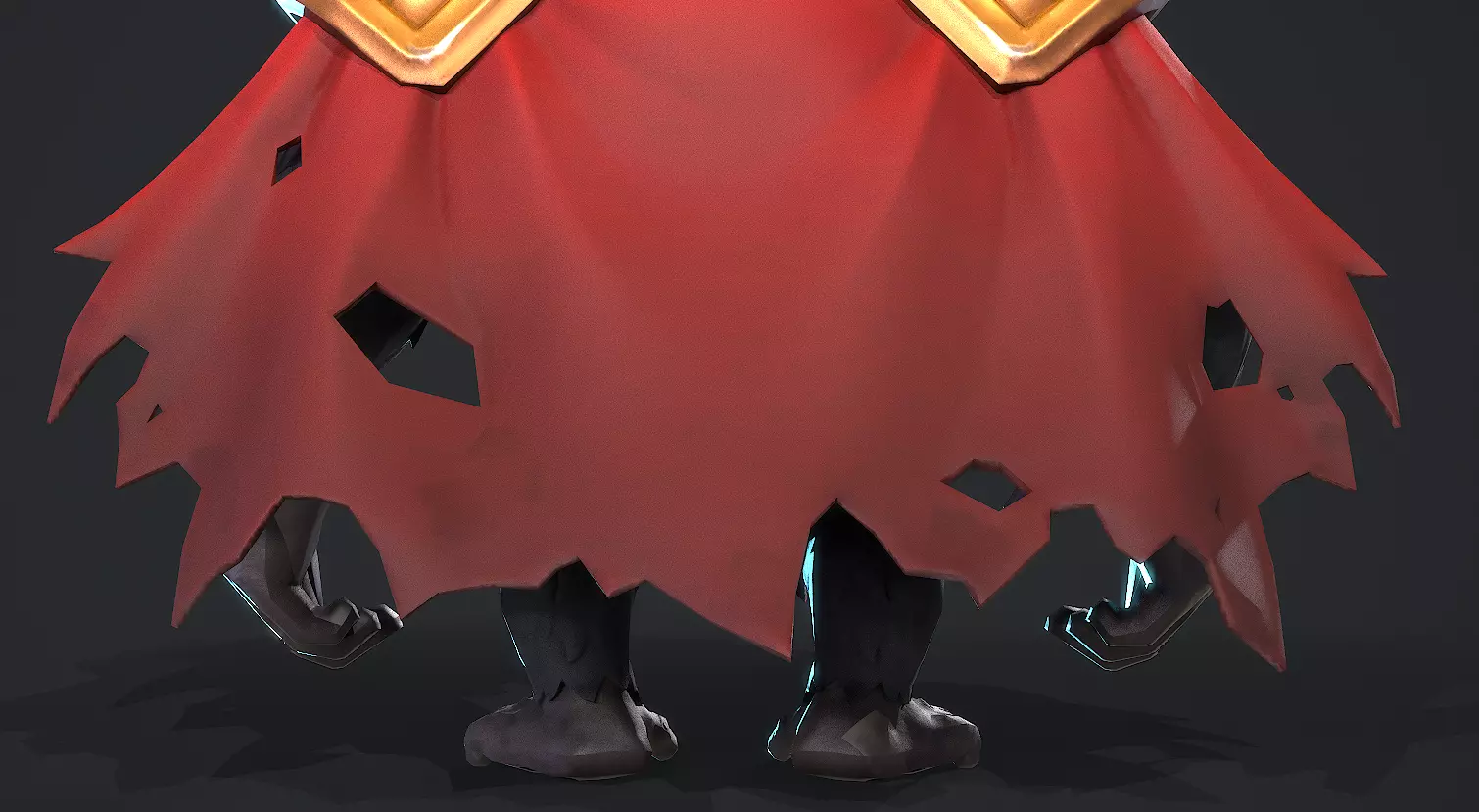  Gorrila Grodd Low-poly 3D model_12