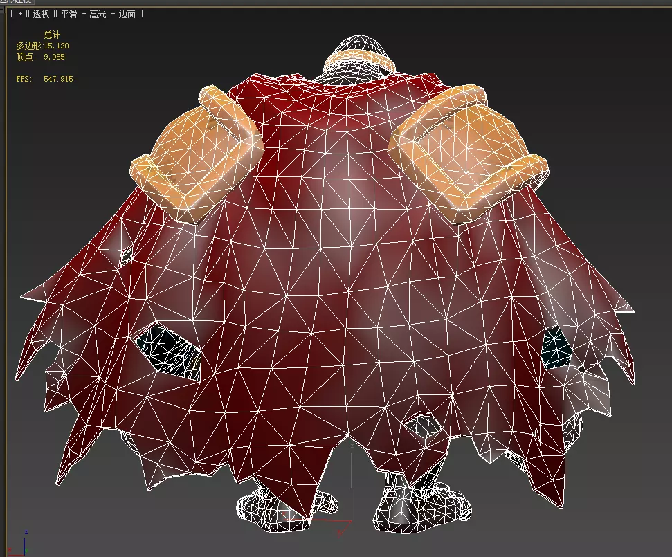  Gorrila Grodd Low-poly 3D model_17