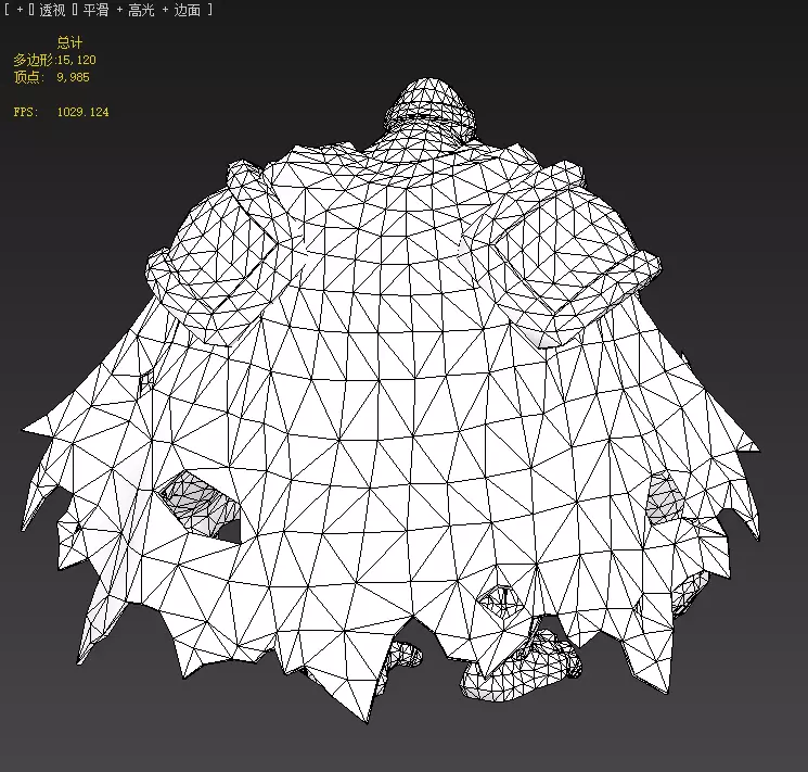  Gorrila Grodd Low-poly 3D model_24