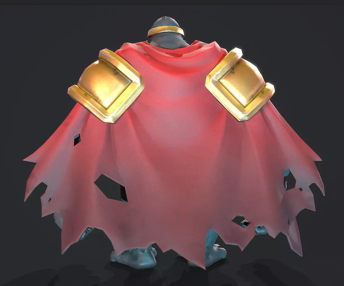  Gorrila Grodd Low-poly 3D model_7