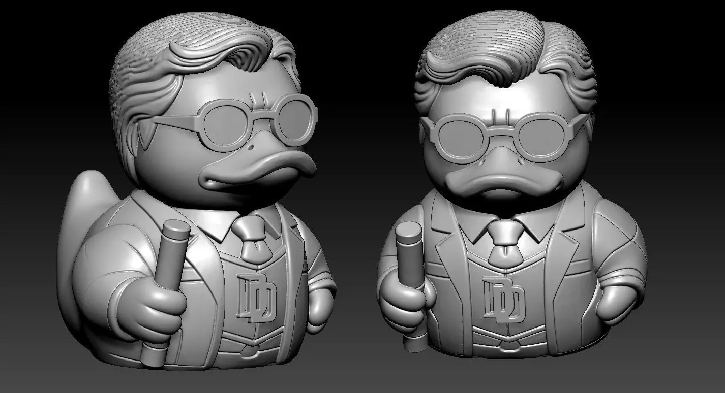 Rubber Duck - Matt Murdock - Daredevil - 3d print 3D print model_4