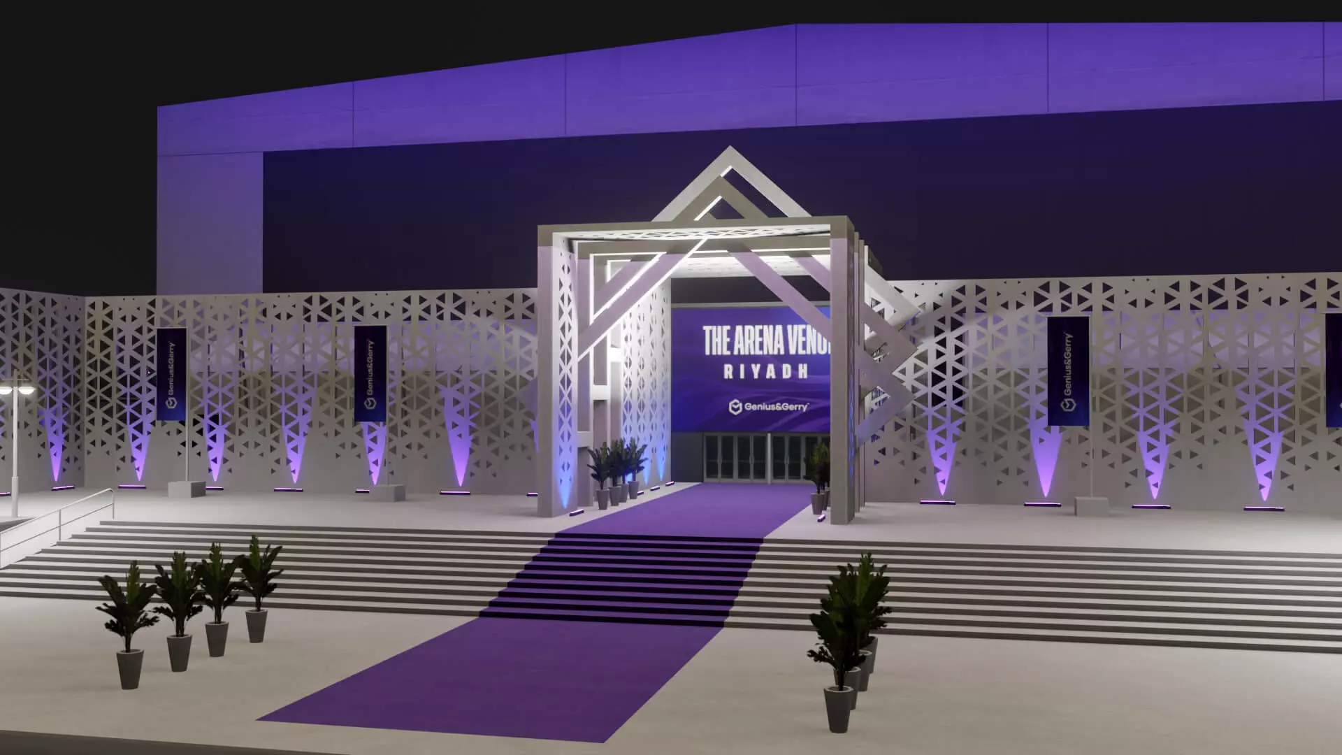 The Arena Riyadh Venue - Saudi Arabia 3D model_3