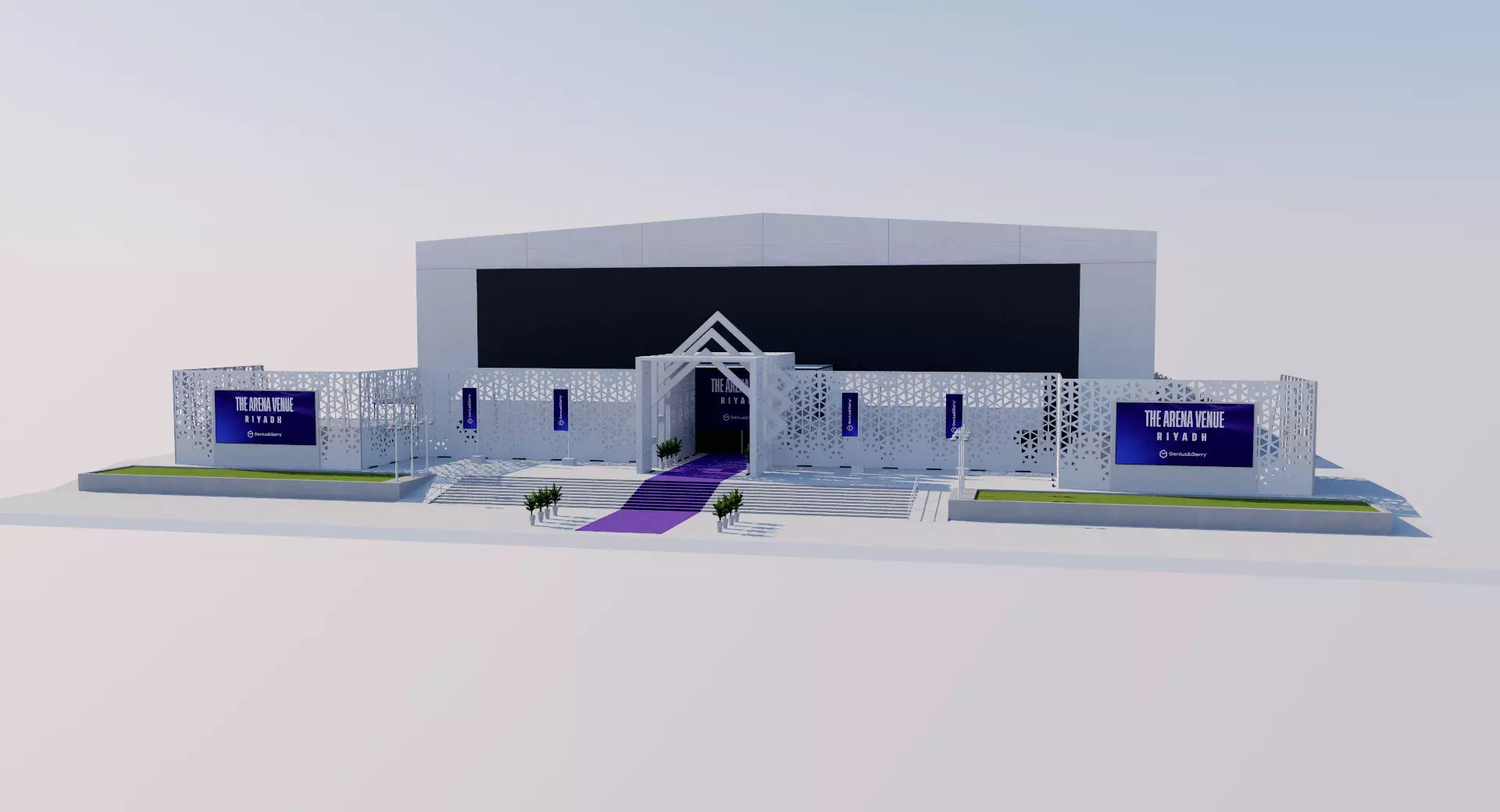 The Arena Riyadh Venue - Saudi Arabia 3D model_8