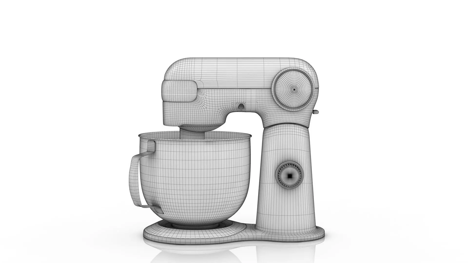 Stand Mixer 3D model_8