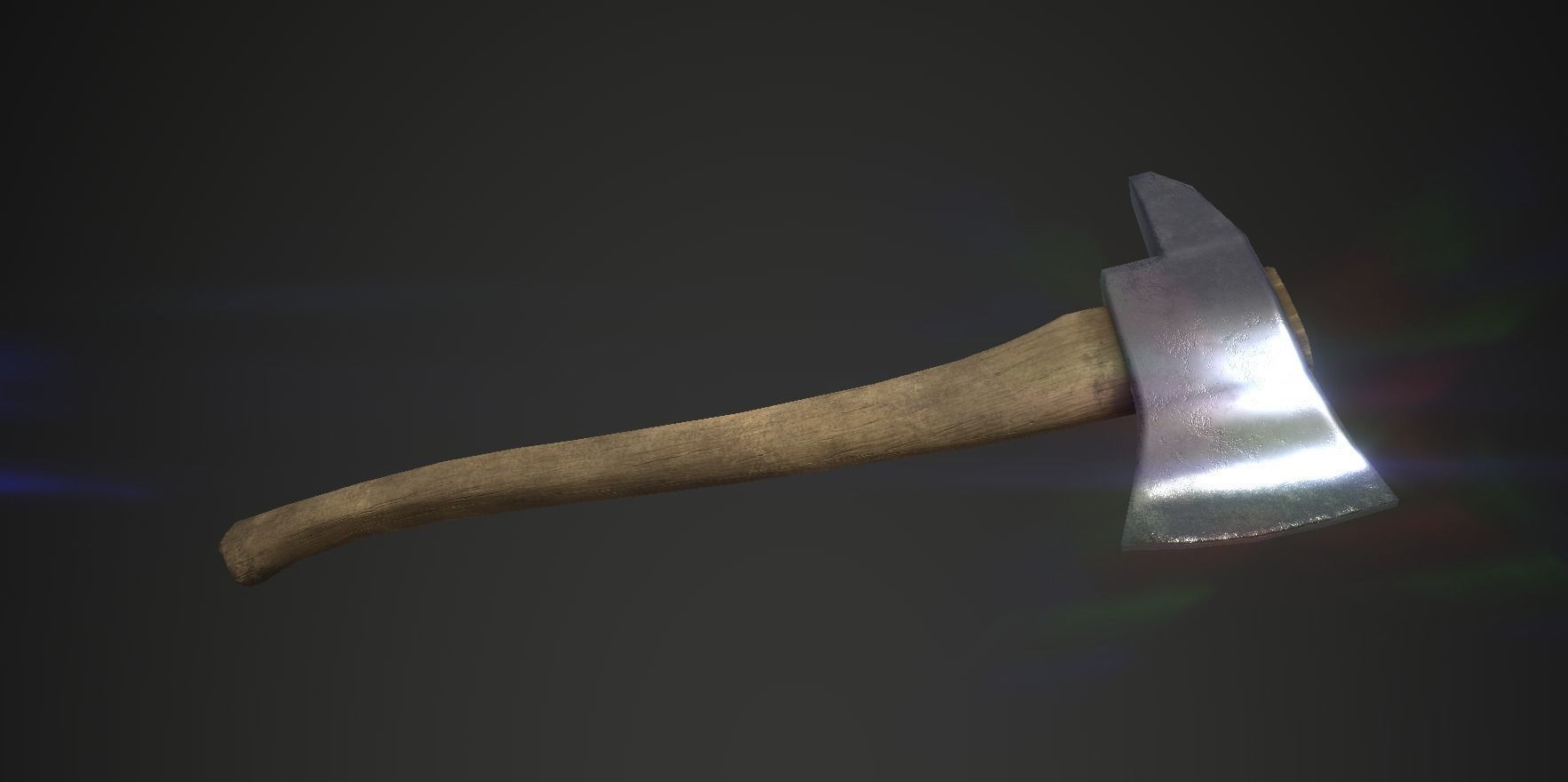 PBR Axe Free low-poly 3D model