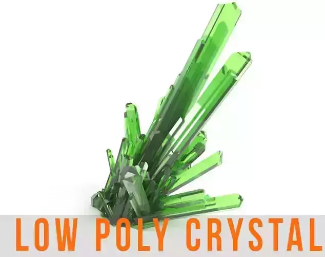 Crystal Diamond Ultra Realistic lowpoly
