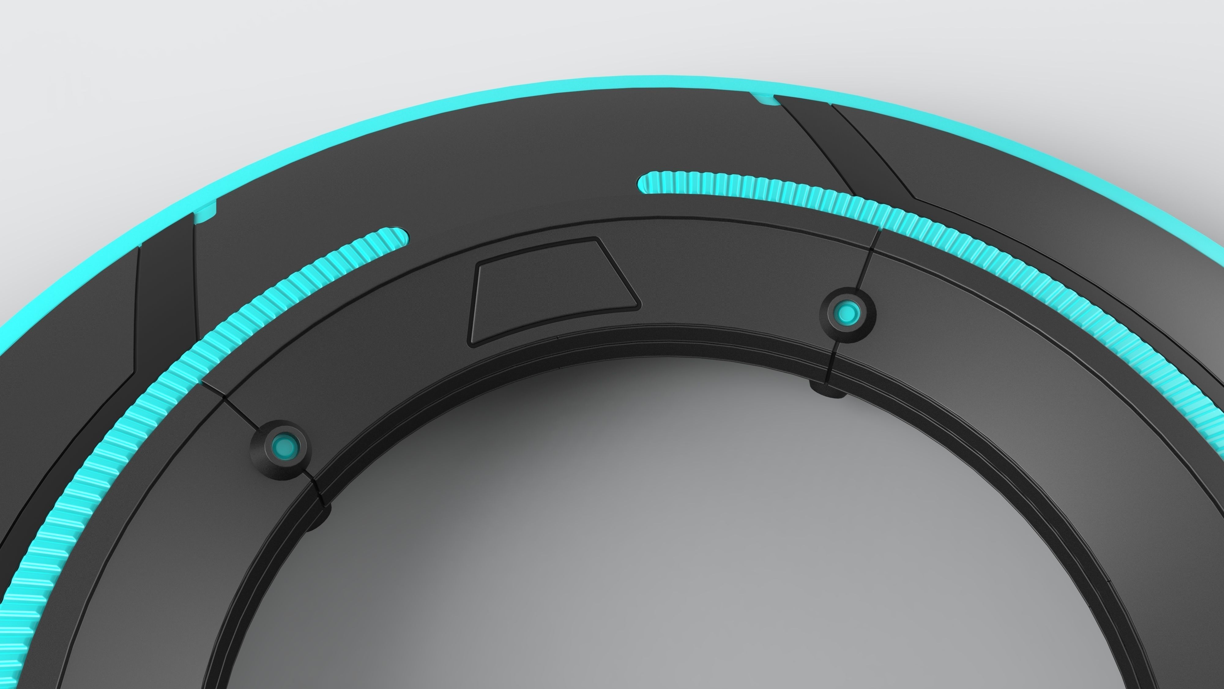 Identity disk from the movie Tron Legacy 2010 3D print model_7