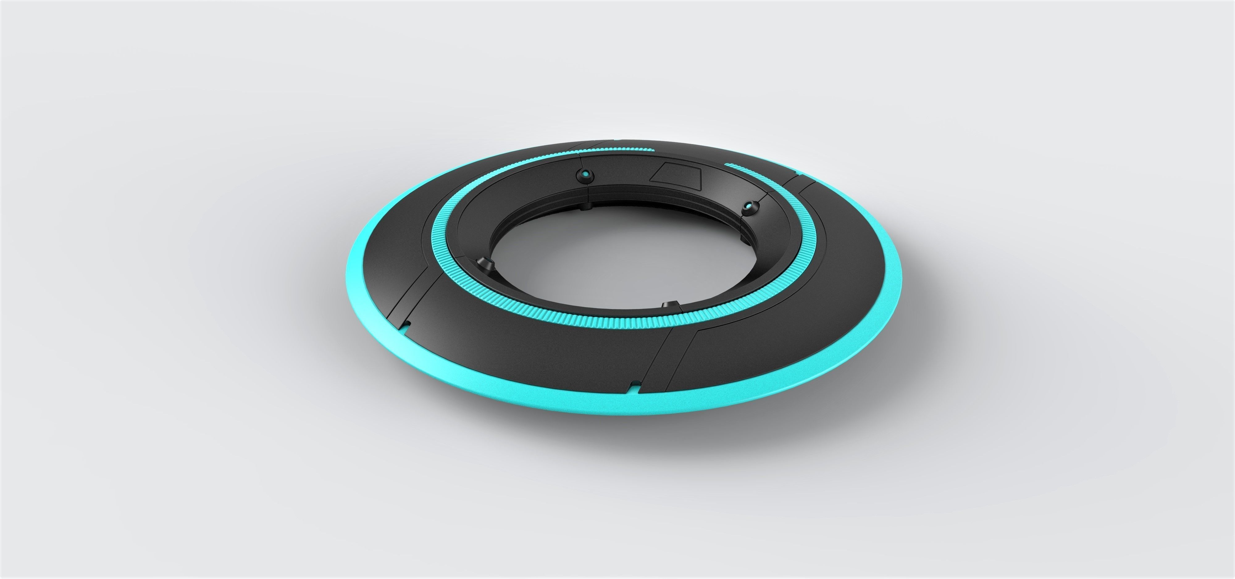 Identity disk from the movie Tron Legacy 2010 3D print model_2