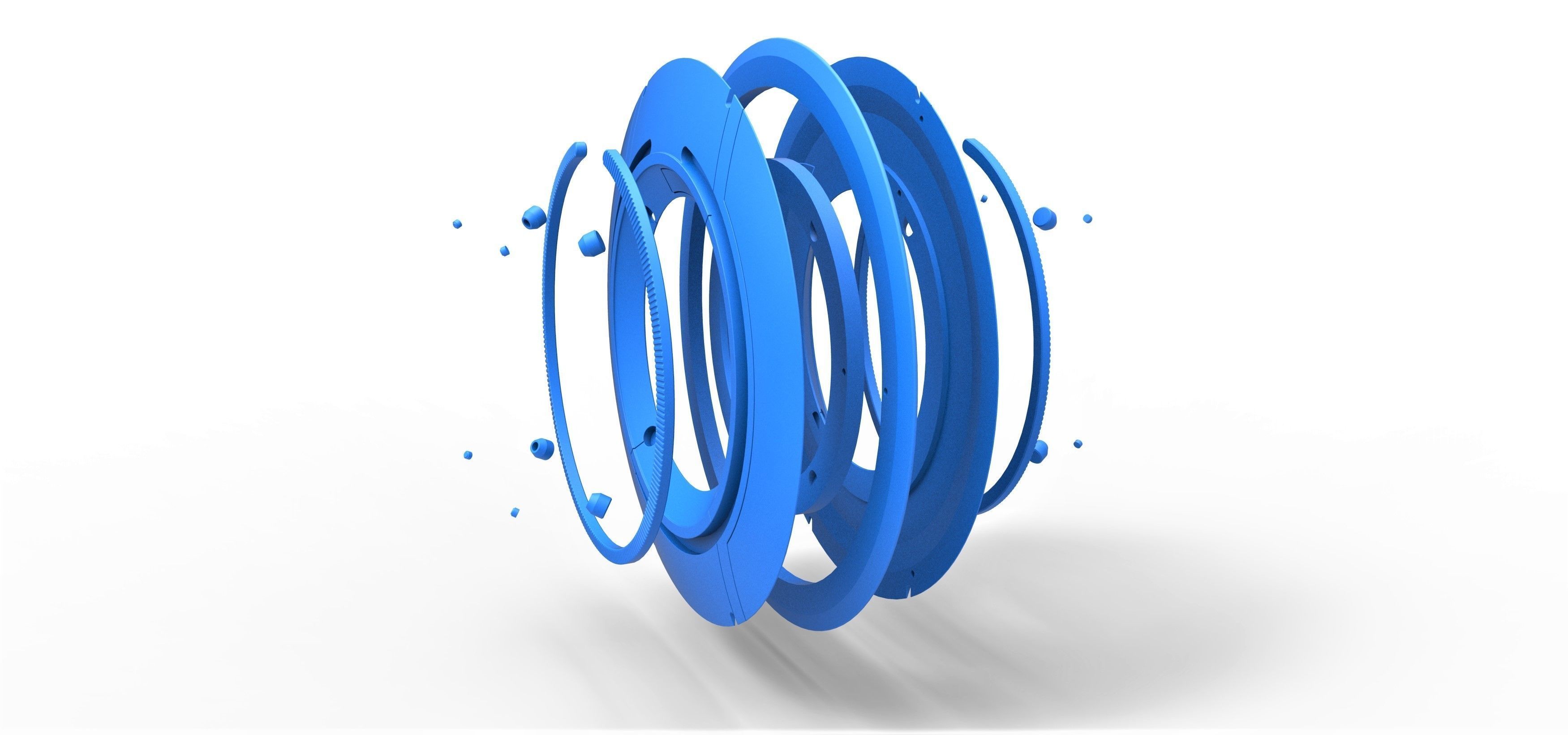 Identity disk from the movie Tron Legacy 2010 3D print model_11