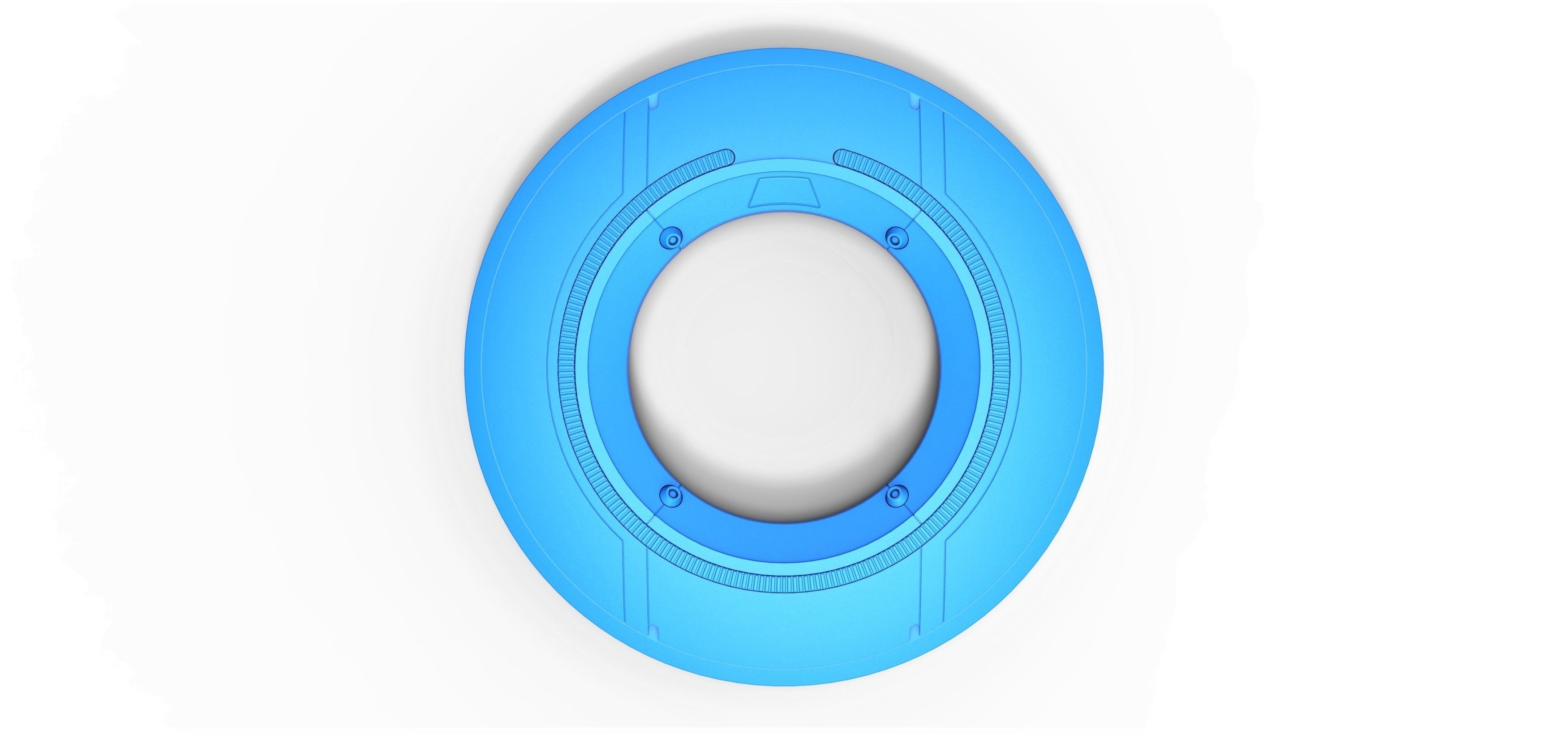 Identity disk from the movie Tron Legacy 2010 3D print model_9
