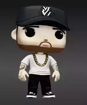 Mac Miller Inspired Funko Style Figure