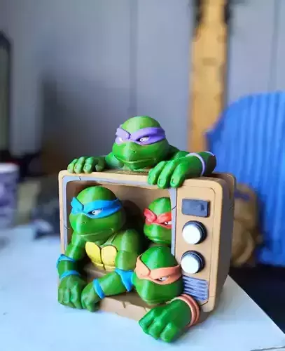 Teenage Mutant Ninja Turtles 3D Model