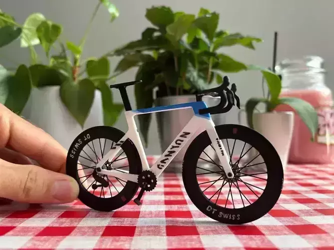 Canyon Aeroad Mini Model Road Bike 3D Printable Kit  3D print model