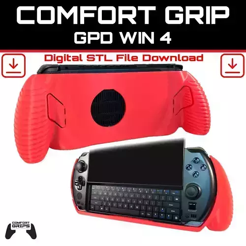 GPD WIN 4 Comfort Grip Case 3D print model