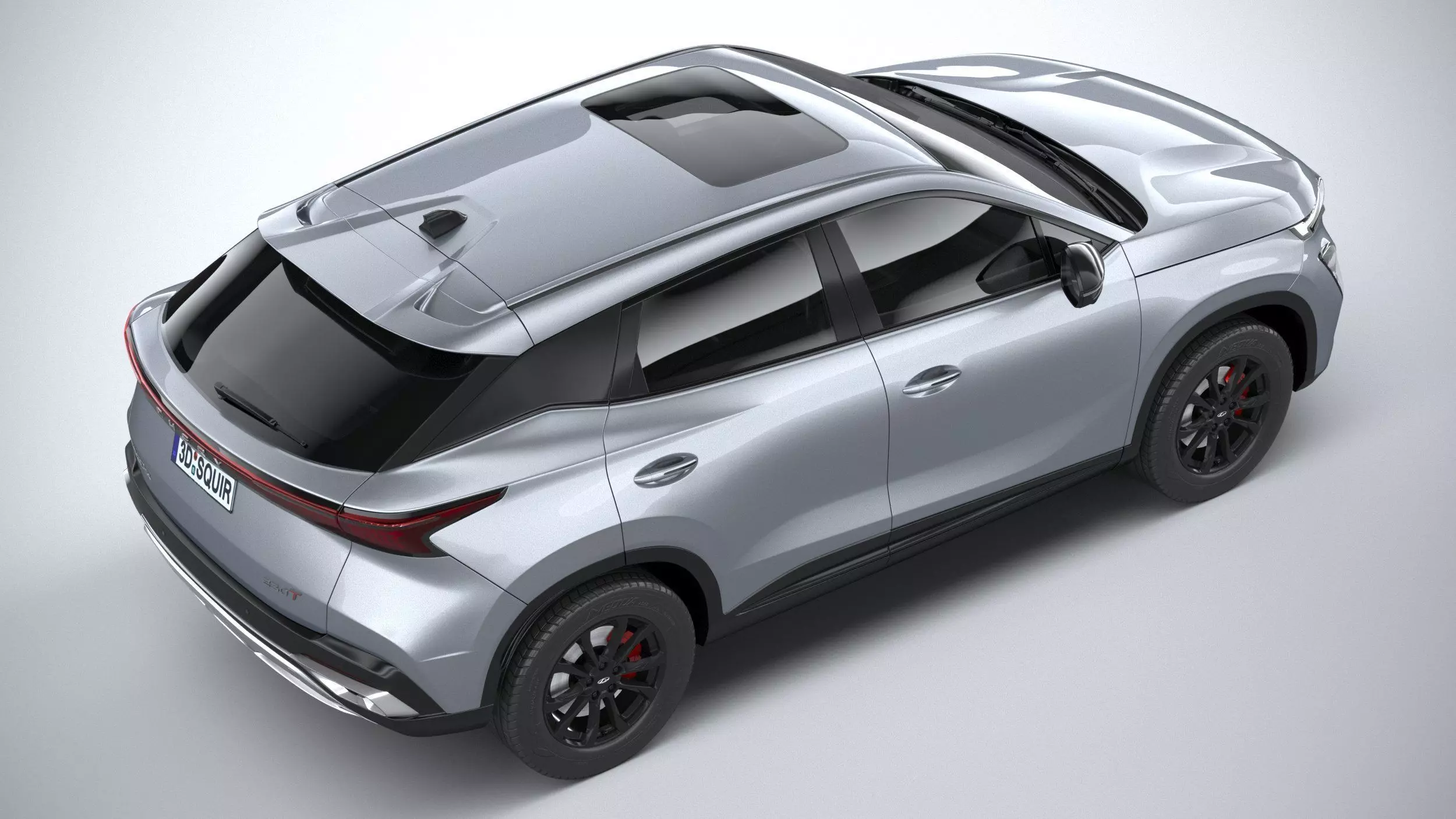 Chery Tiggo 5X 2025 3D model_11