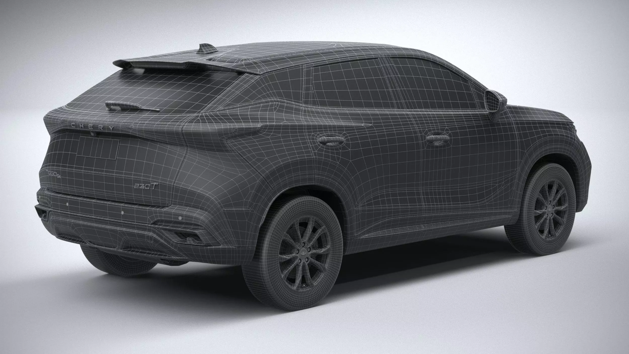 Chery Tiggo 5X 2025 3D model_30