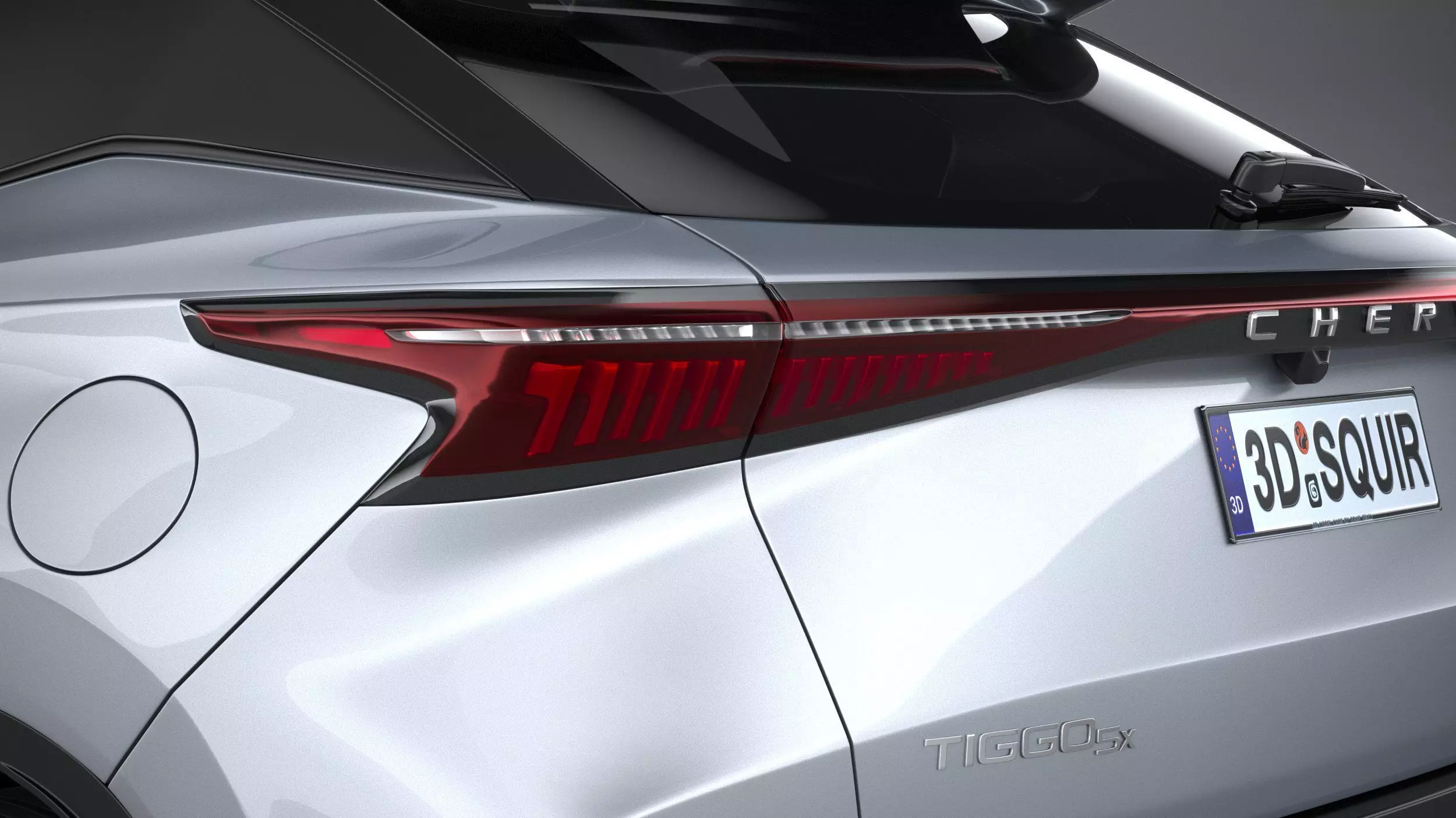 Chery Tiggo 5X 2025 3D model_16
