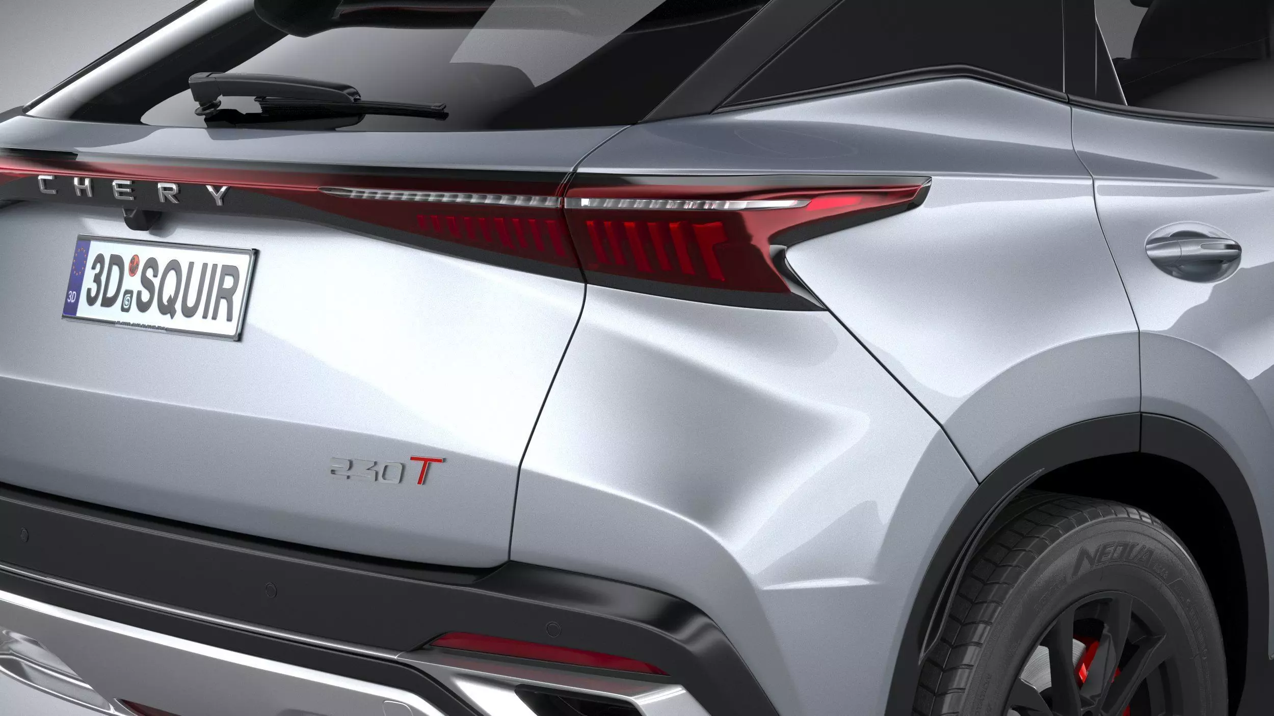 Chery Tiggo 5X 2025 3D model_19