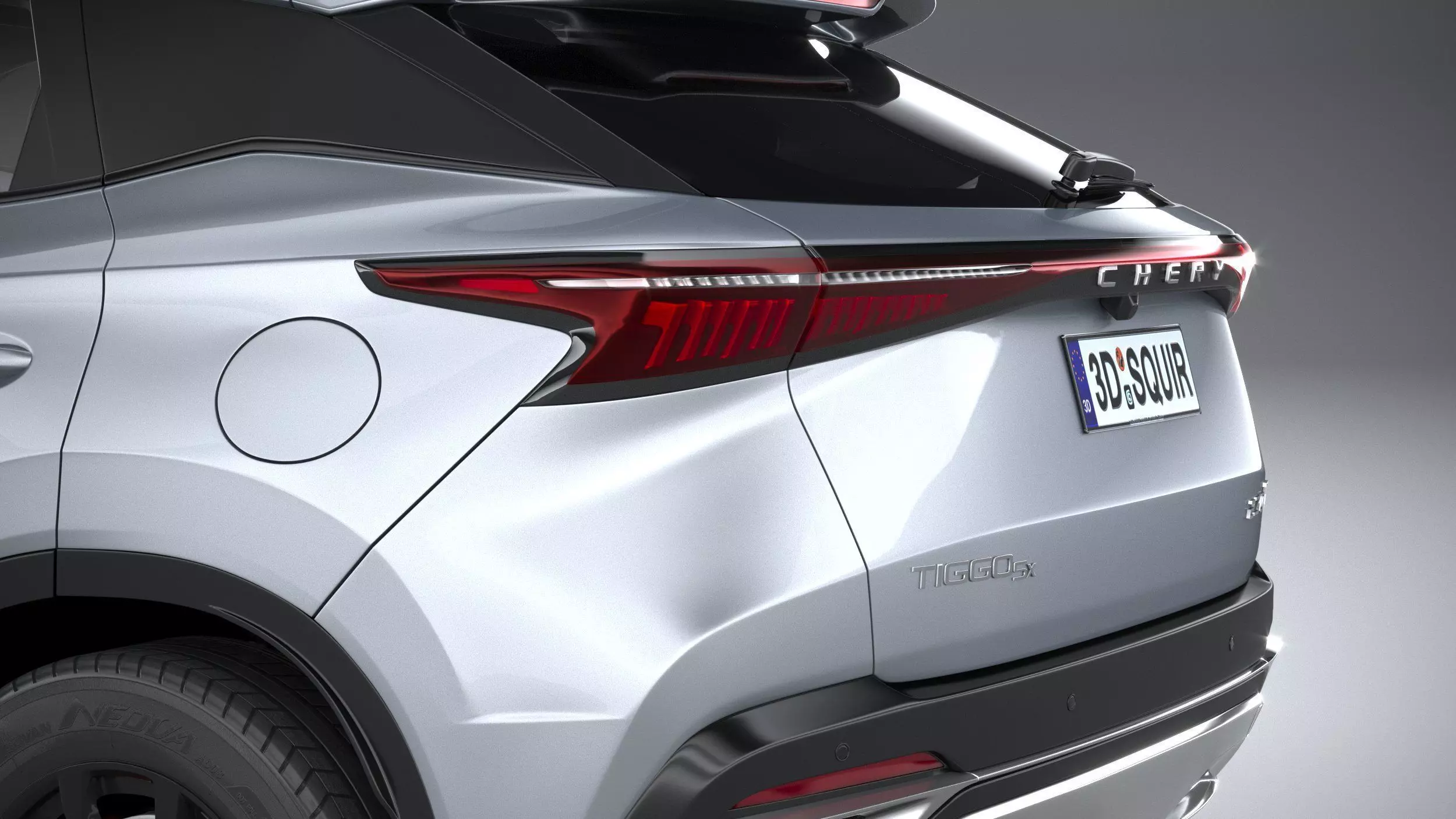 Chery Tiggo 5X 2025 3D model_7