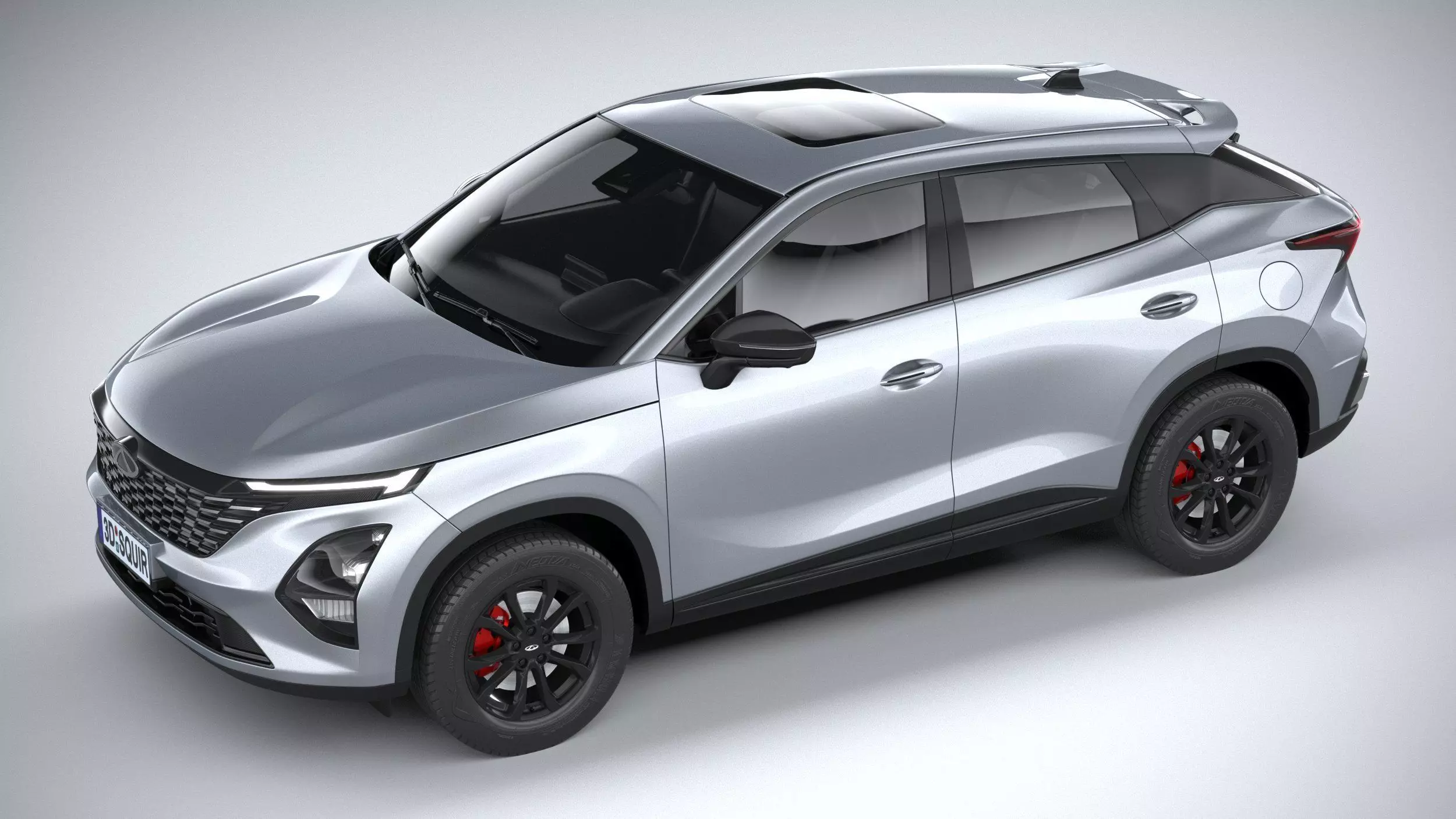 Chery Tiggo 5X 2025 3D model_8