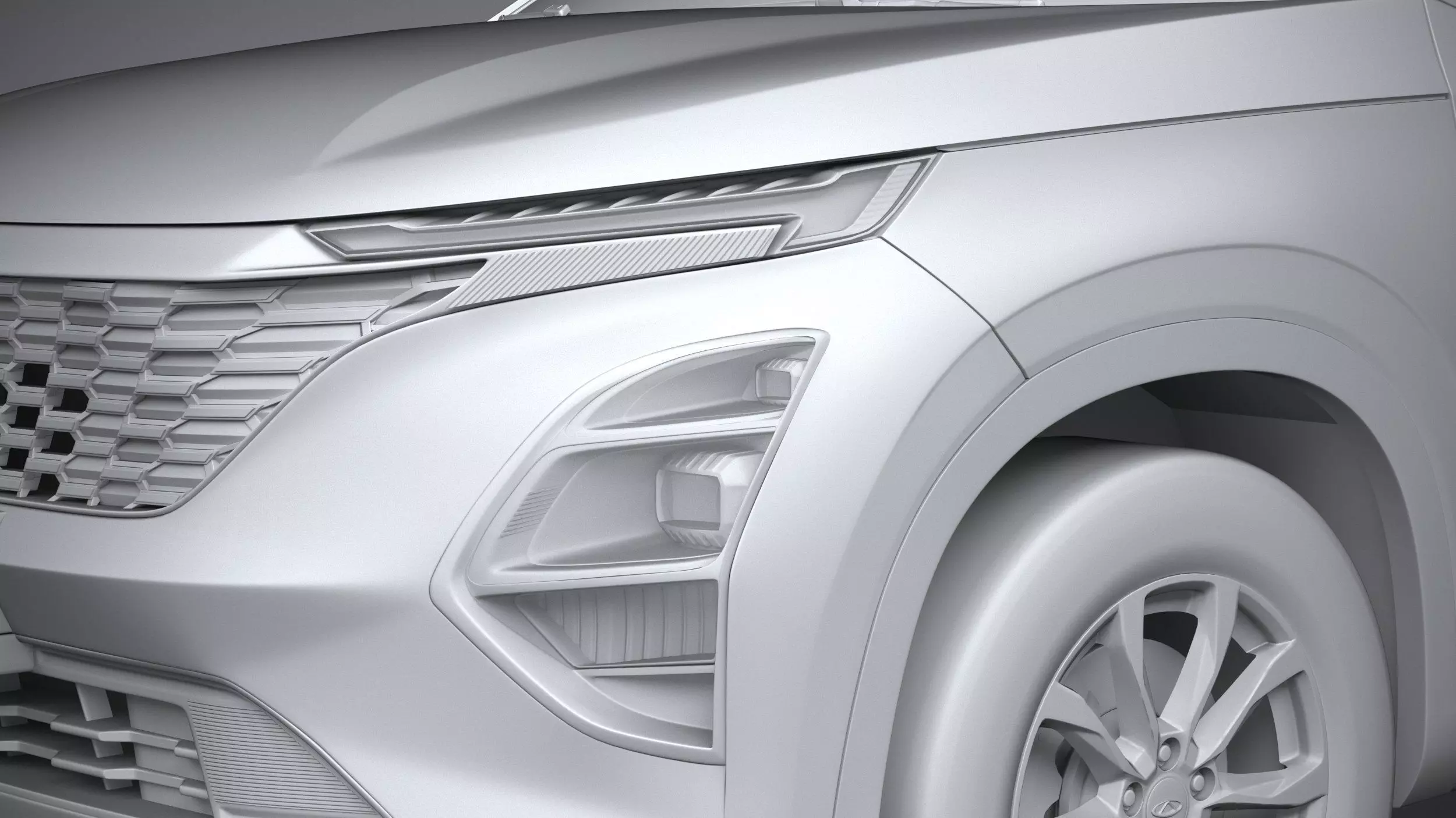 Chery Tiggo 5X 2025 3D model_24