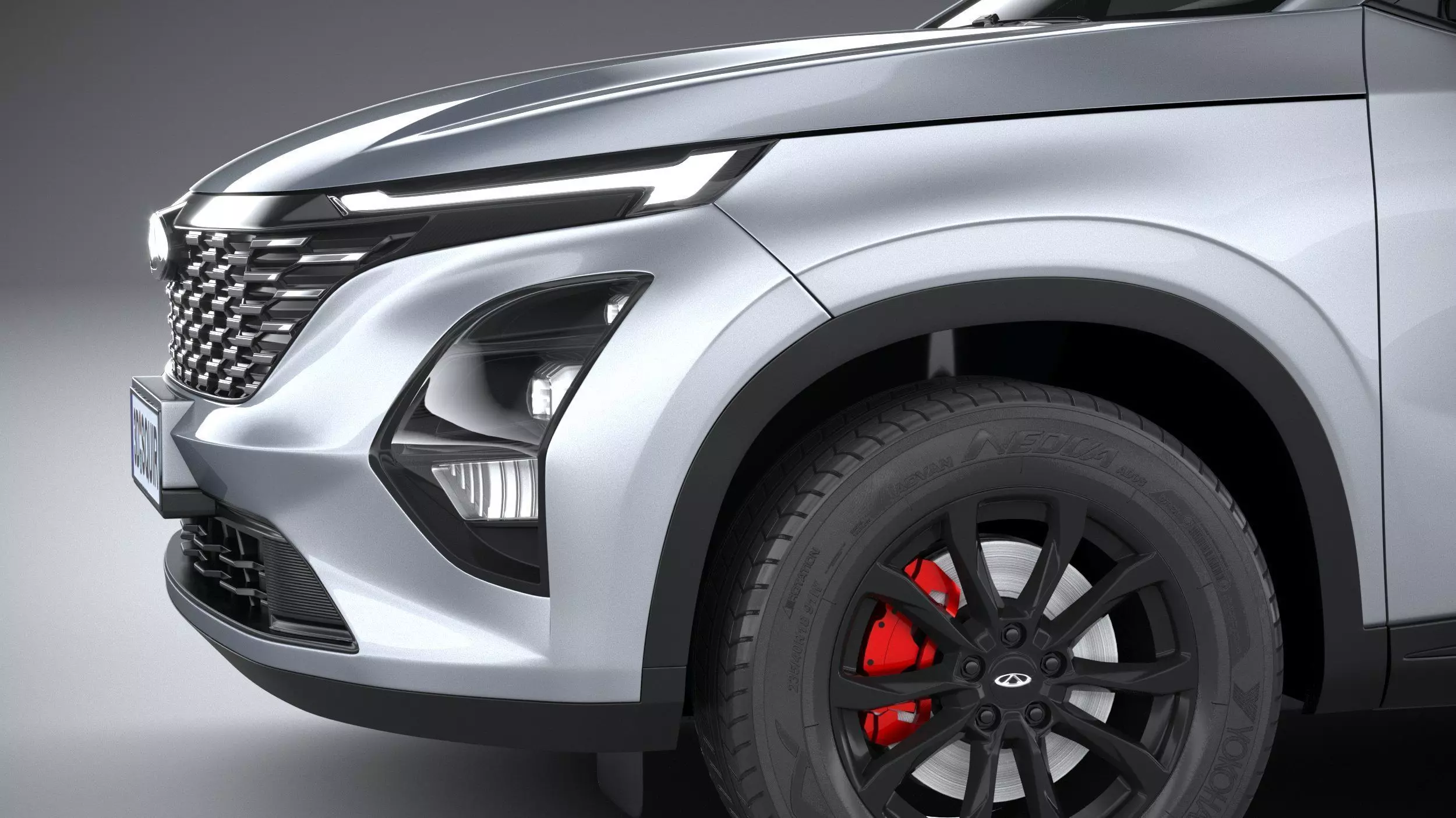 Chery Tiggo 5X 2025 3D model_4