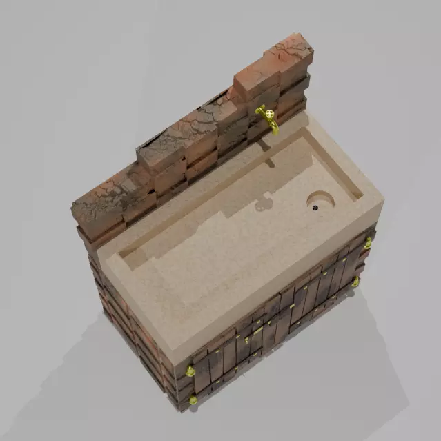 OutDoor Sink 3D model_2