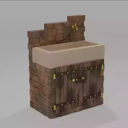 OutDoor Sink 3D model