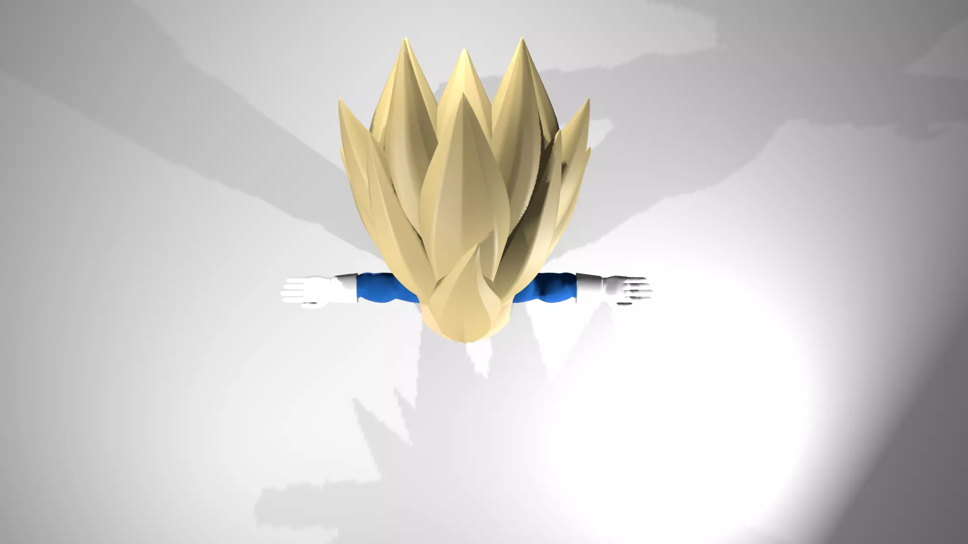 Vegeta fase 3 3D model_18