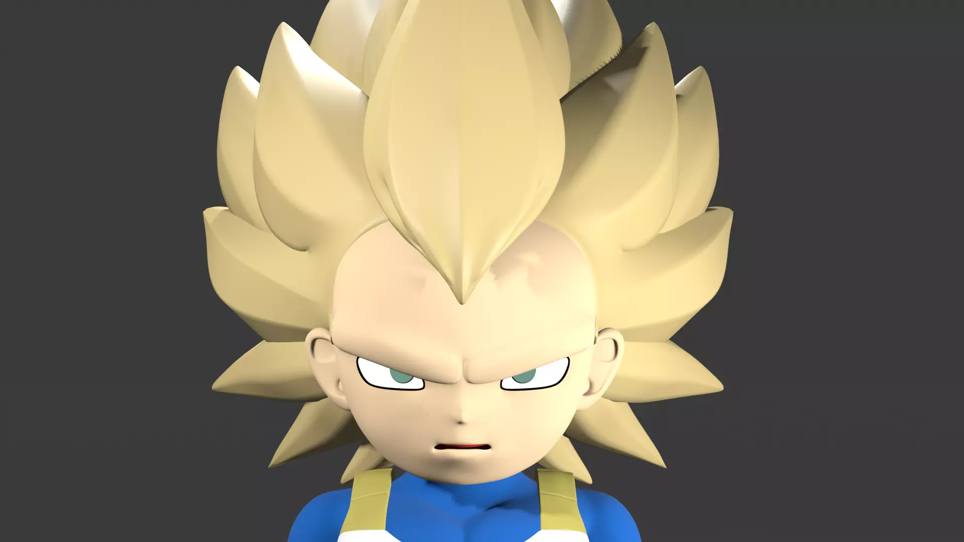 Vegeta fase 3 3D model_13
