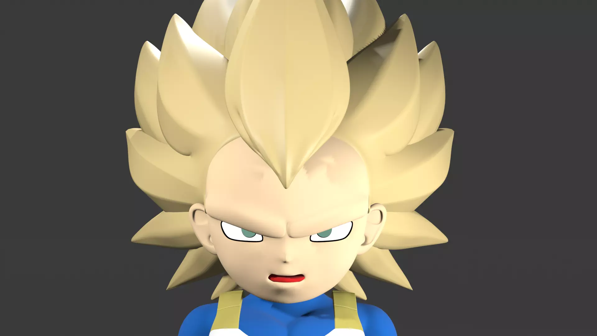 Vegeta fase 3 3D model_15