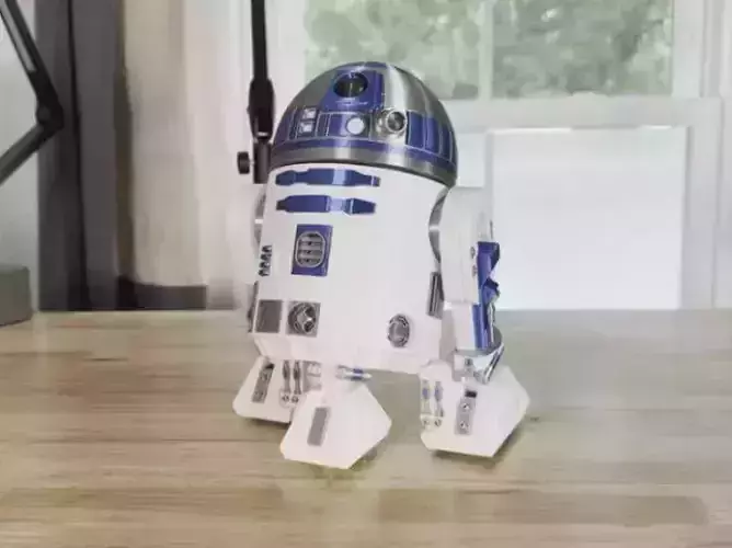 R2-D2 Astromech Droid 3D Model