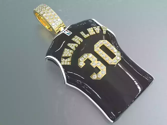 Basketball Tshirt Pendant 3D print model