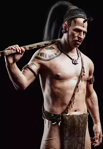 APOCALYPTO Middle Eye  sculpture