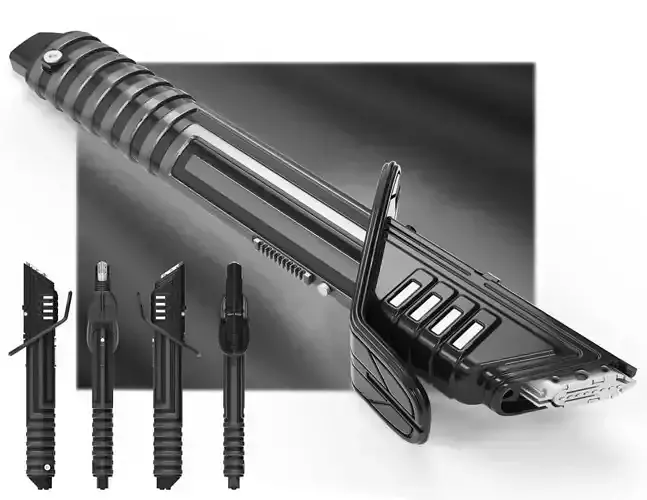Modular Lightsaber Hilt 3D Model 3D print model